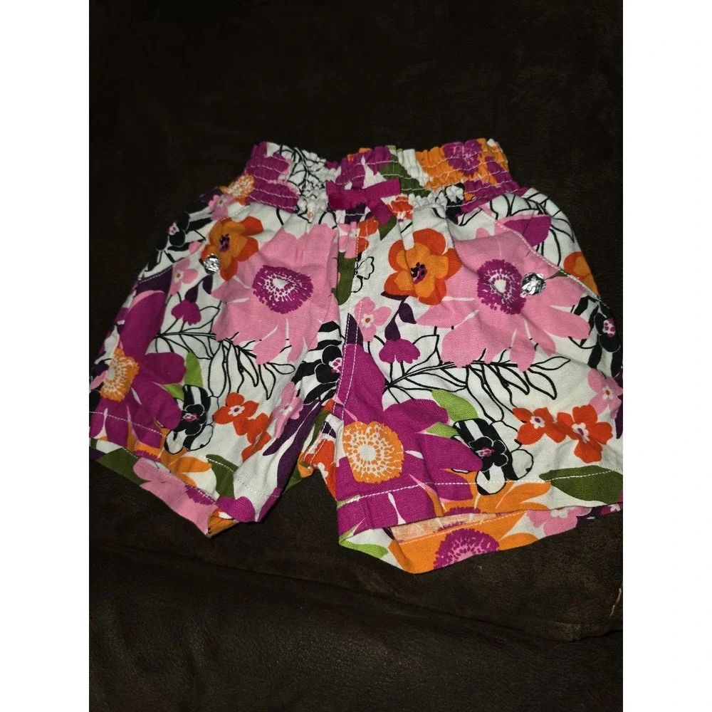 Gymboree wild for zebra‎ size 6 lot 3 tops 3 shorts 1 skirt